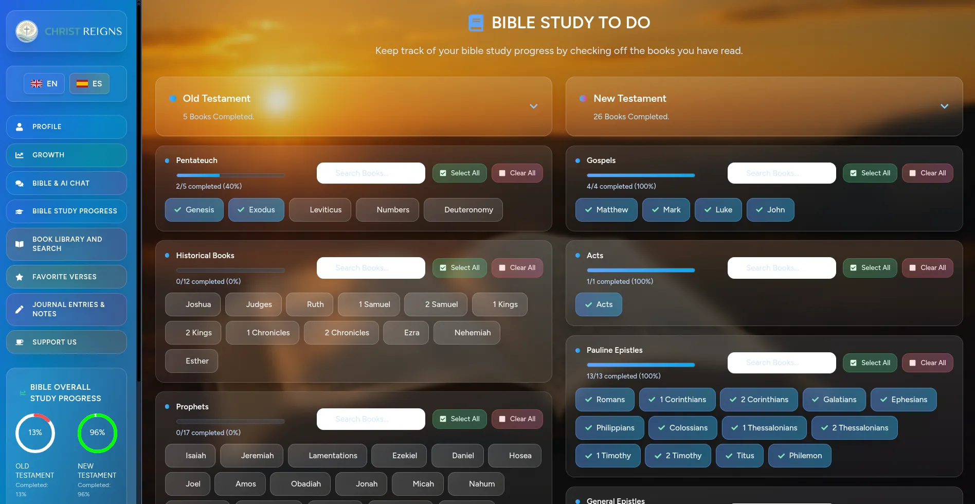 Study Progress