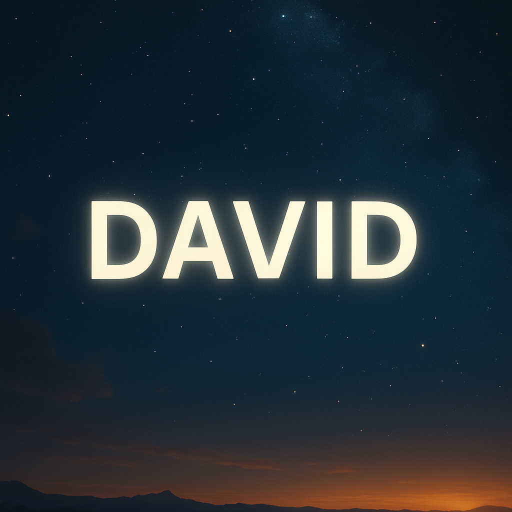 David — The Man After God’s Own Heart