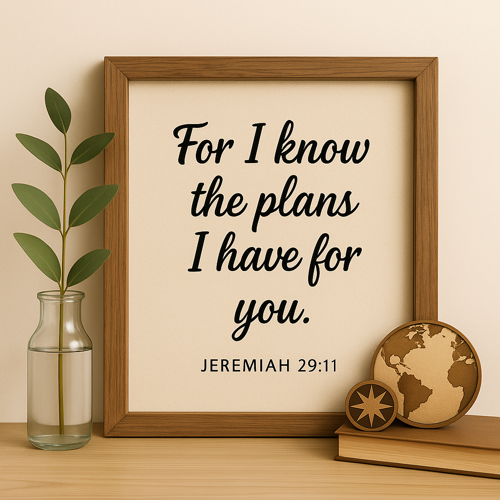 Jeremiah 29:11 — When I Don’t Understand, I Can Still Trust