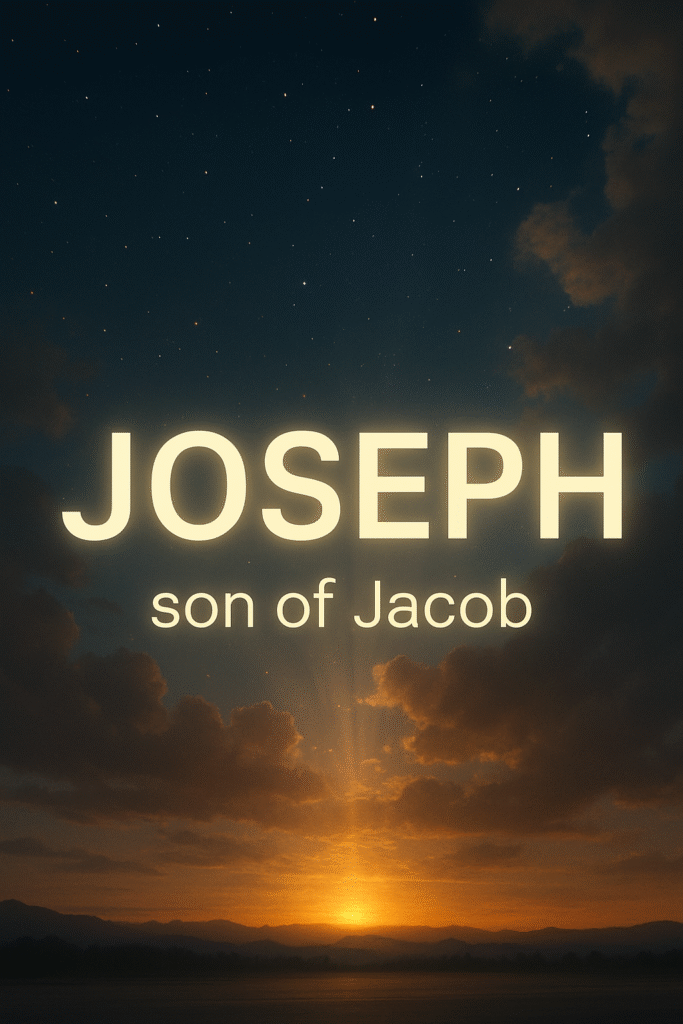 Joseph — The Faithful Dreamer Amid Injustice