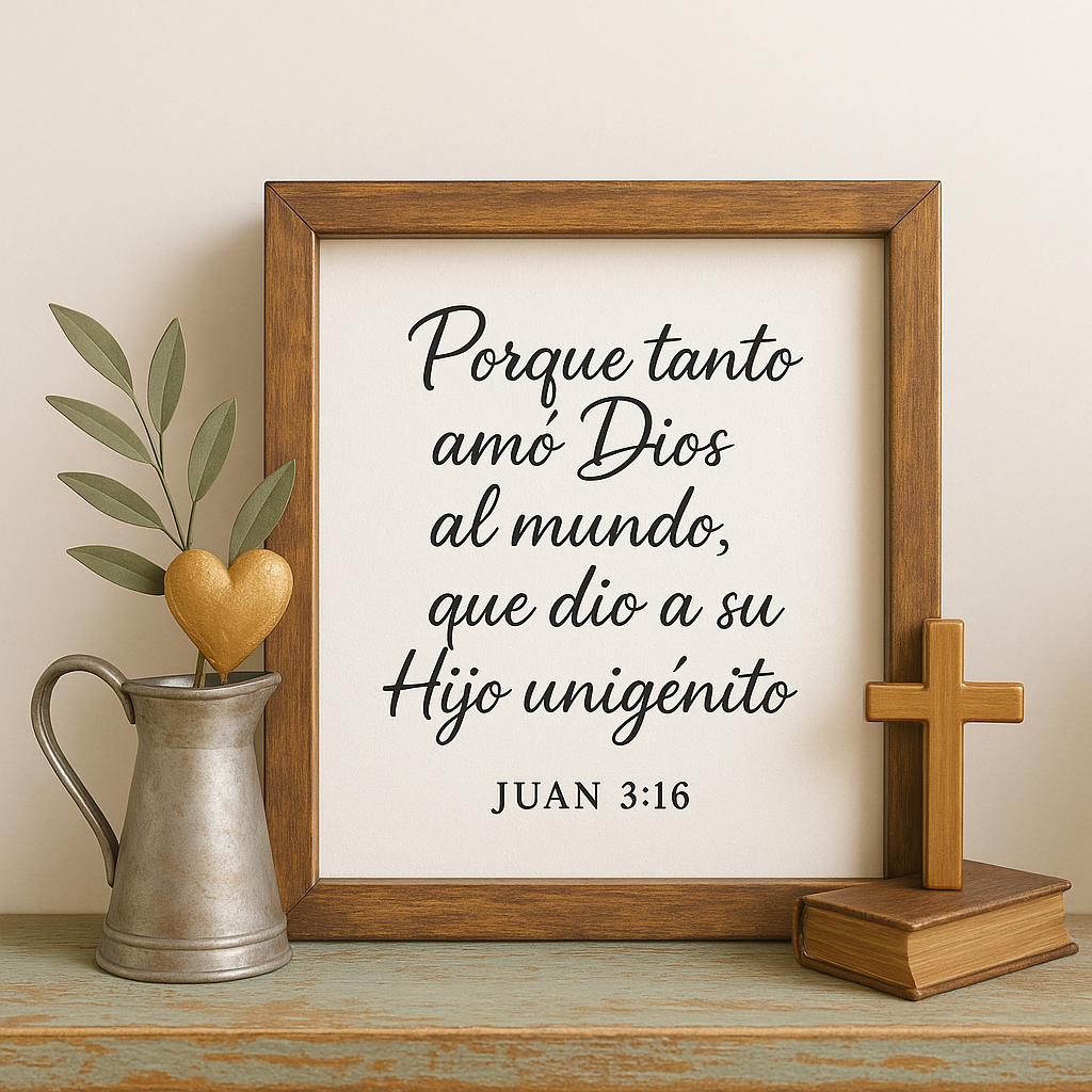 Juan 3:16 — Un amor tan grande que merece ser entendido palabra por palabra
