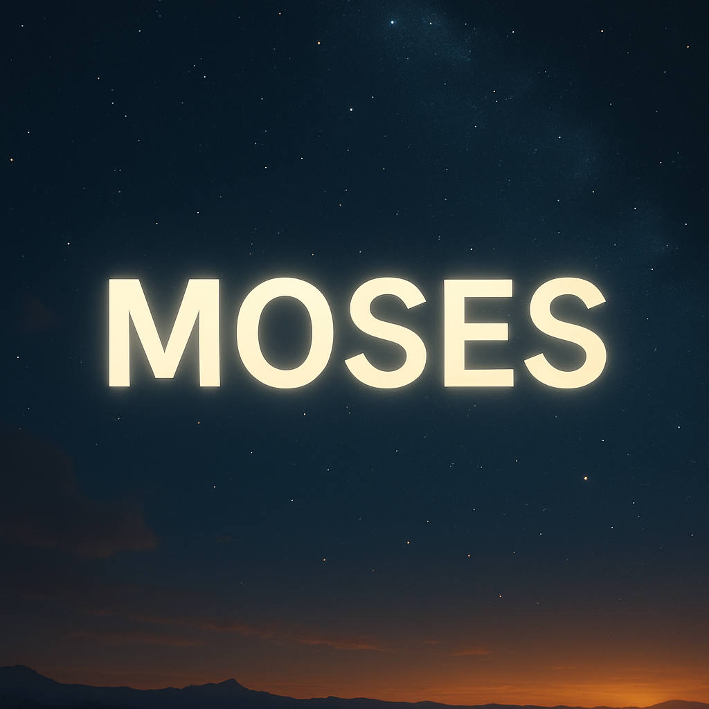 Moses — The Deliverer Chosen by God