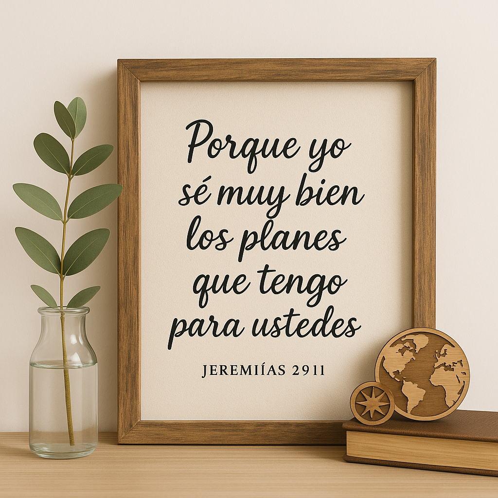Jeremías 29:11 — Cuando no lo entiendo, aún puedo confiar
